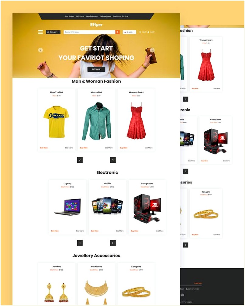 Free Html Css Templates For Online Shopping