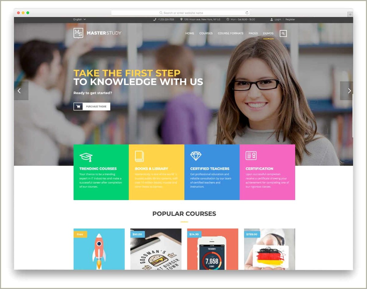 Free Html Template For School Management System