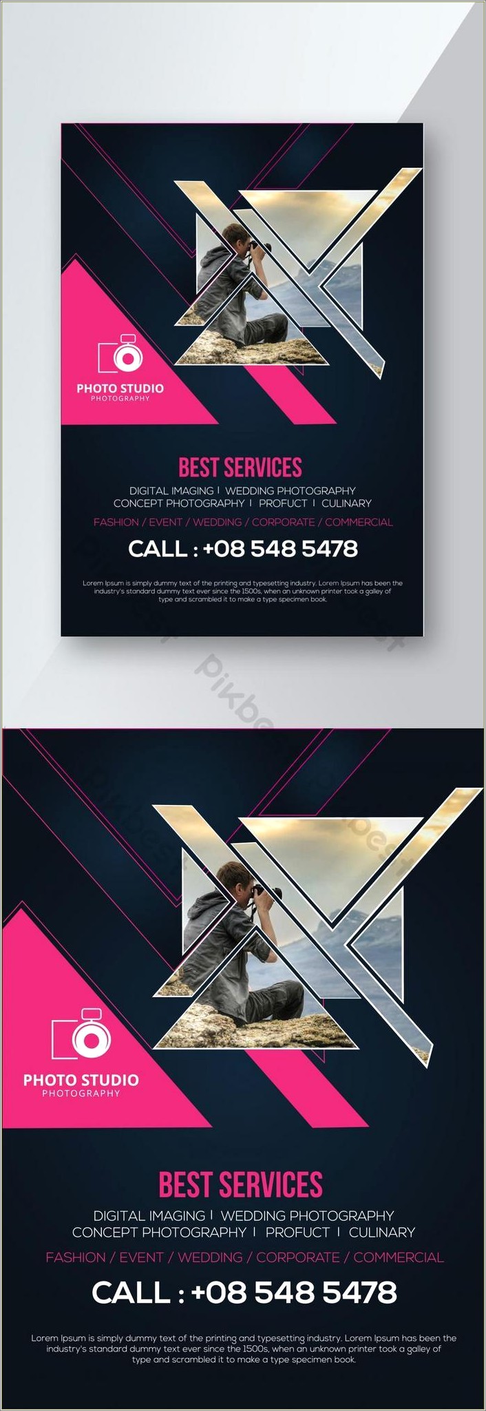 Free Illustrator Photography Sales Flyer Template Downloads