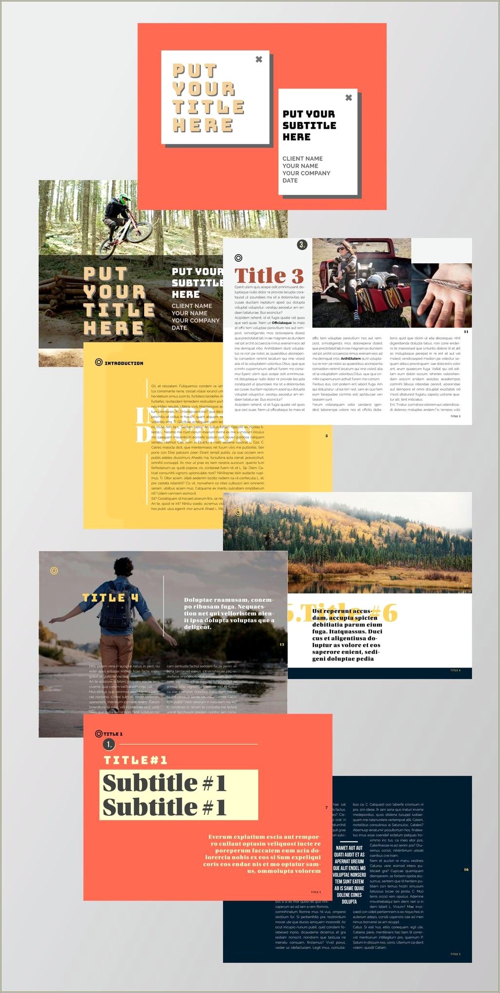Free Indesign Album Templates For Photographers Business