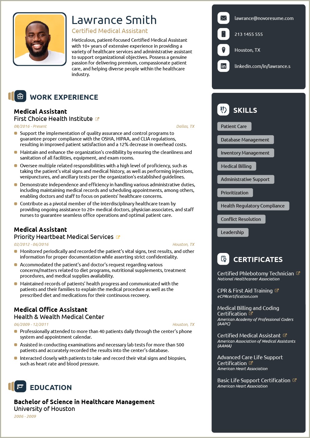 Free Information Technology Resume Templates