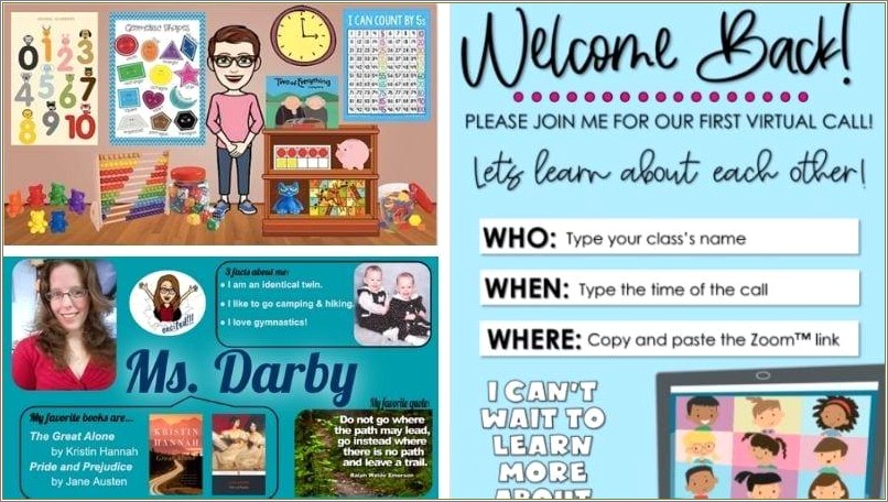 Free Introduction Of Student Teacher Newsletter Template