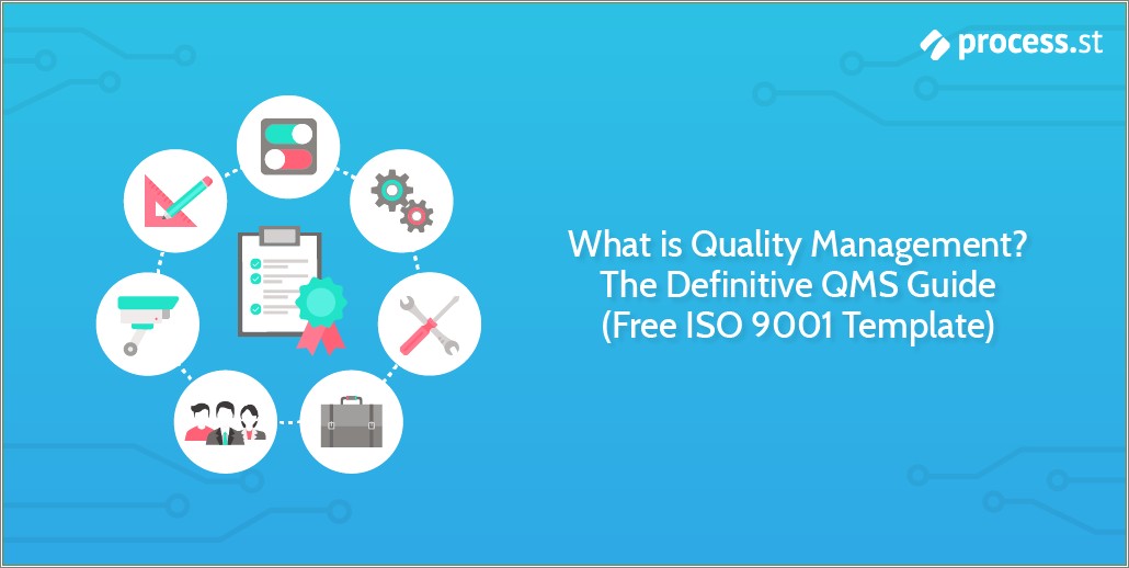 Free Iso 9001 2015 Quality Manual Template