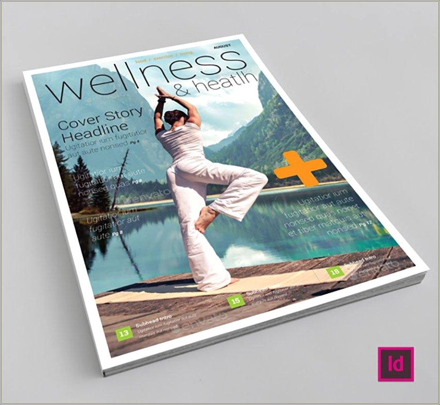 Free Magazine Cover Template For Microsoft Word