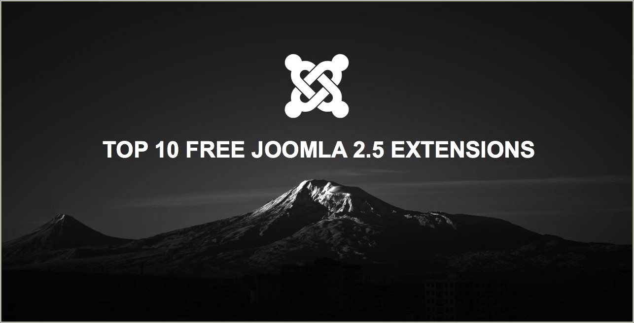Free Open Source Joomla 2.5 Templates