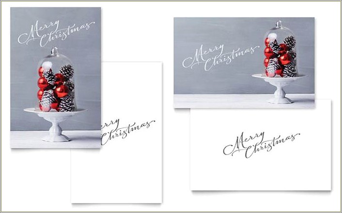 Free Photo Christmas Card Templates For Word