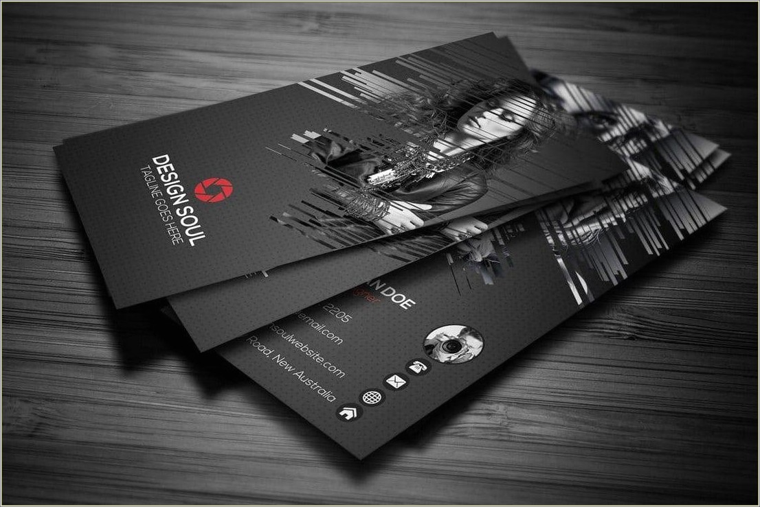 Free Photography Business Card Templates For Word