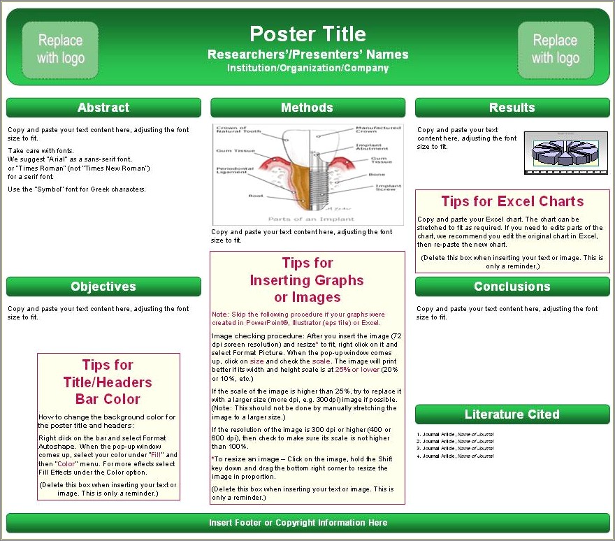 Free Powerpoint Templates For Scientific Medical Research Posters