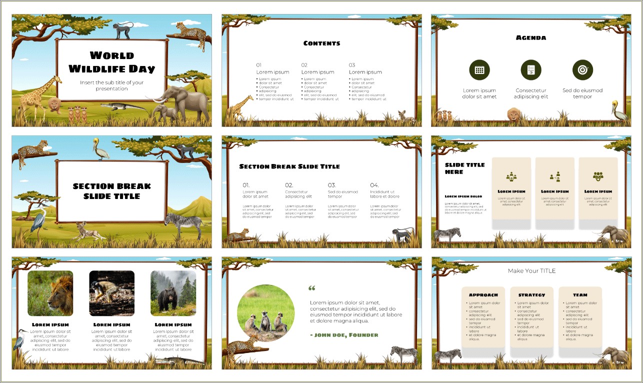 Free Powerpoint Templates People Around The World