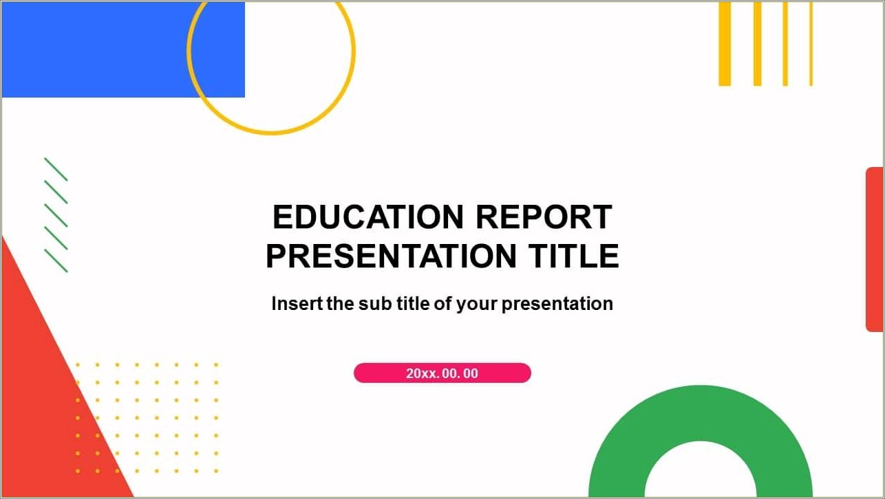 Free Ppt Templates For College Project Presentation
