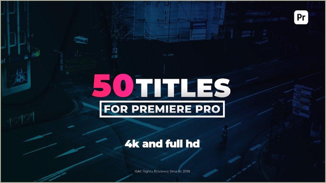 Free Premiere Pro Title Templates Free Download
