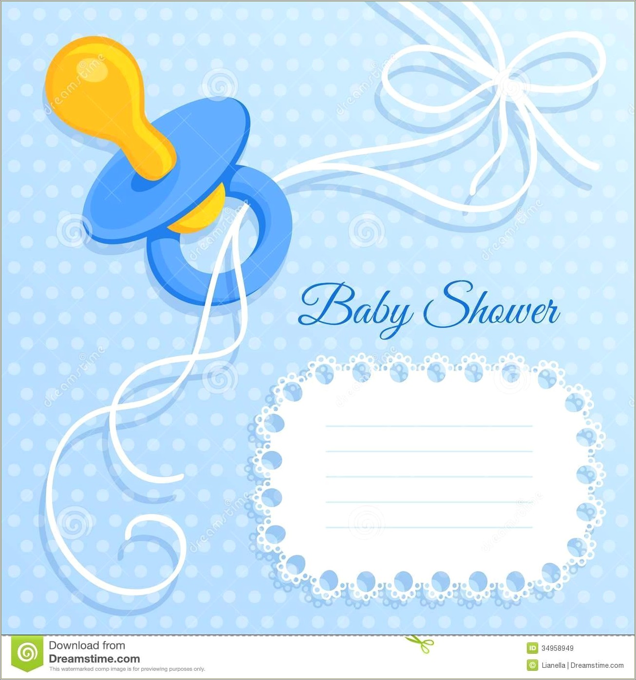 Free Printable Baby Boy Shower Templates