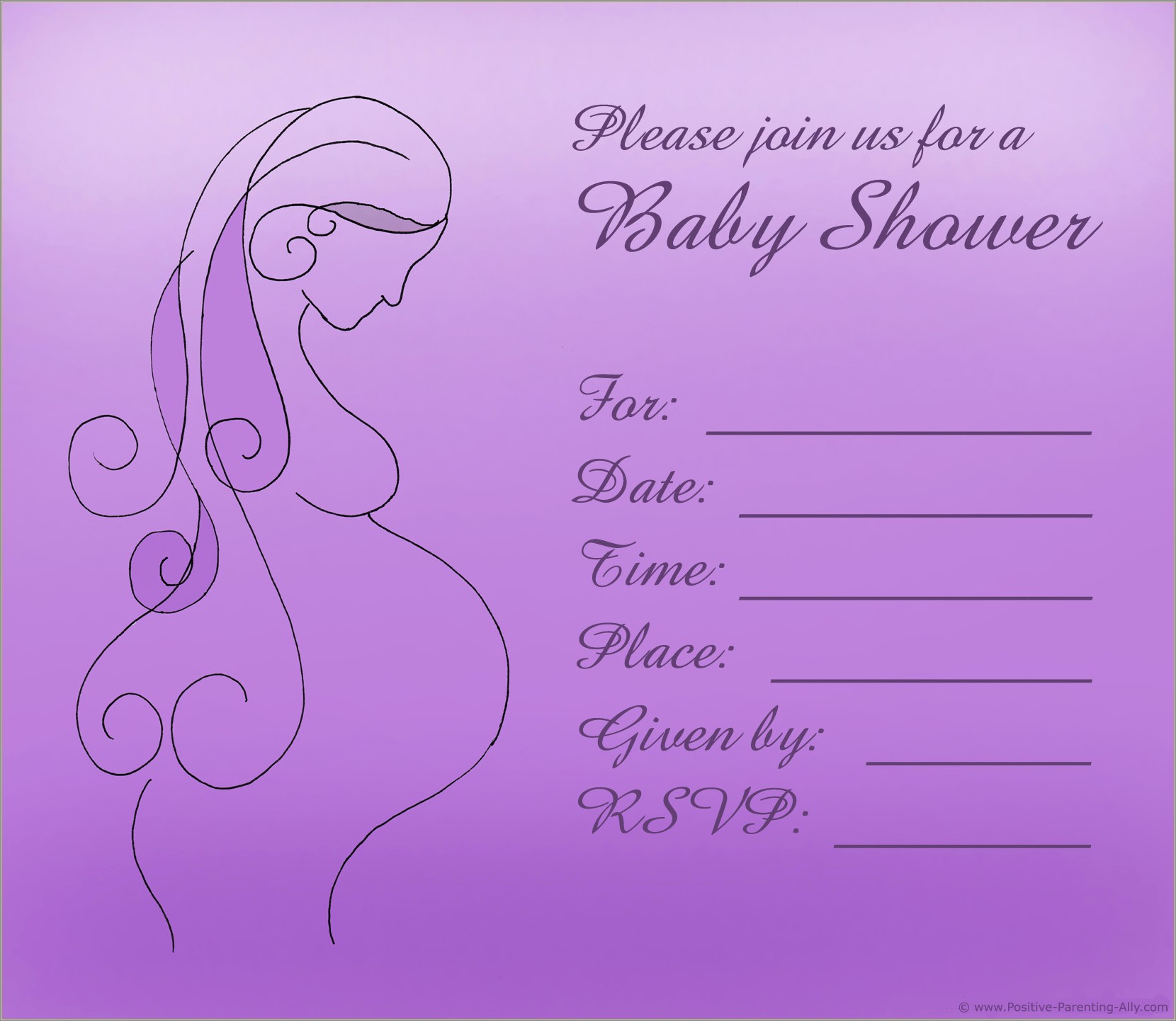 Free Printable Baby Shower Invitations Templates For Girl