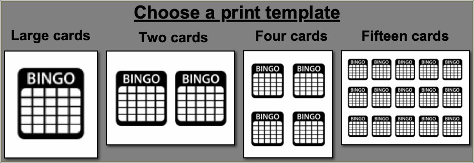 Free Printable Bingo Templates For Teachers