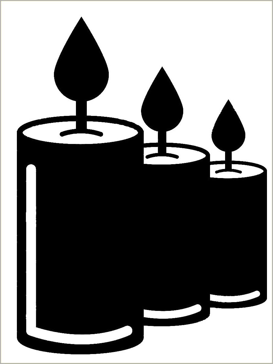 Free Printable Birthday Candle And Flame Template