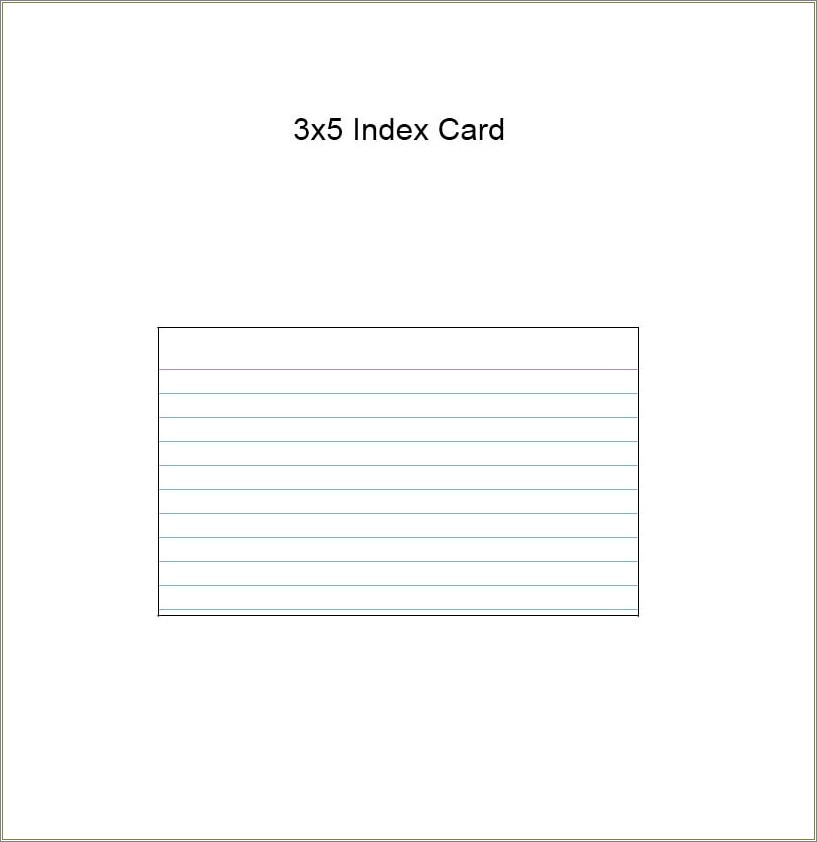 Free Printable Blank Note Card Template