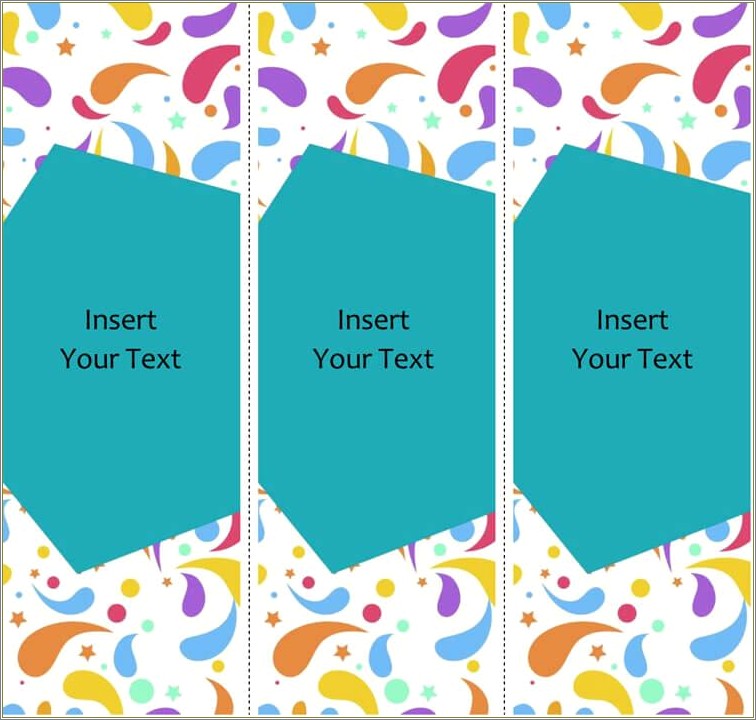 Free Printable Bookmark Templates For Teachers