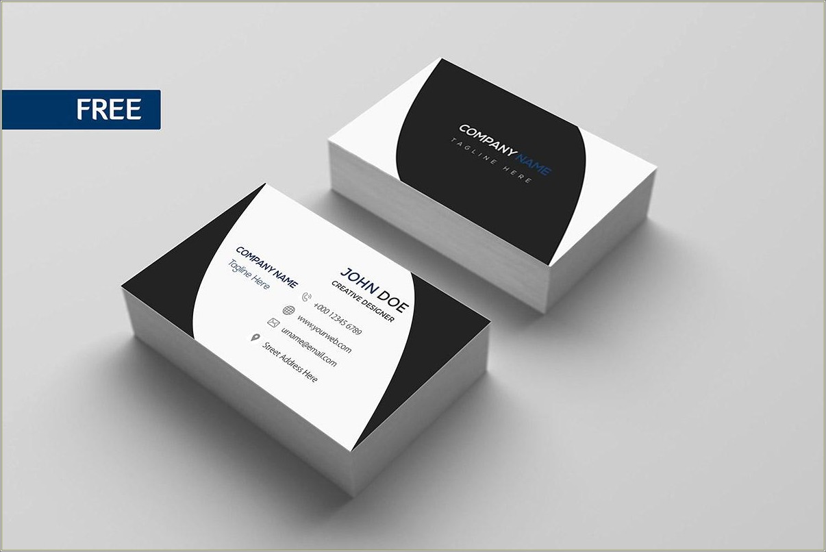 Free Printable Business Card Design Templates Free