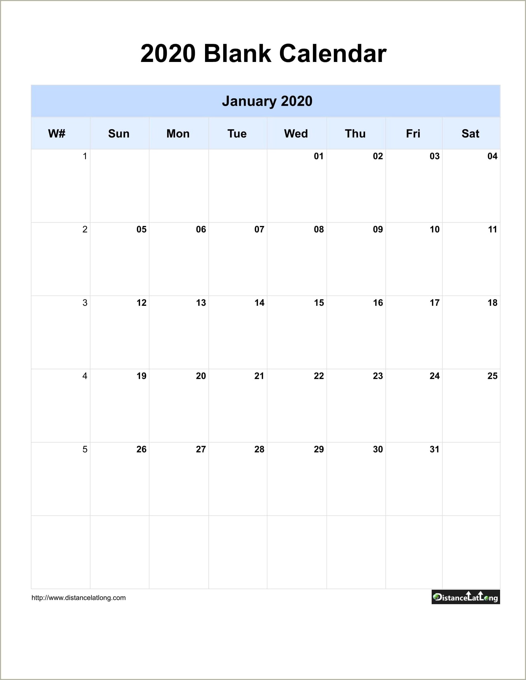 Free Printable Calendar Templates No Download Required