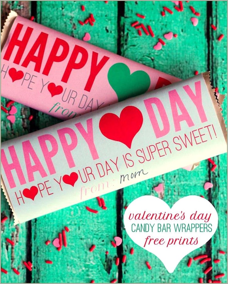 Free Printable Candy Bar Wrappers Templates Birthday