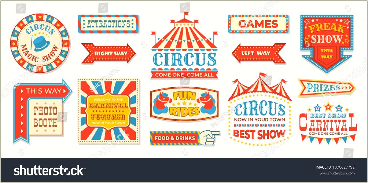 Free Printable Carnival Game Sign Template