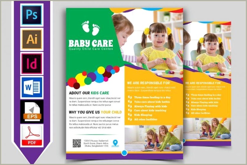 Free Printable Child Care Brochure Templates