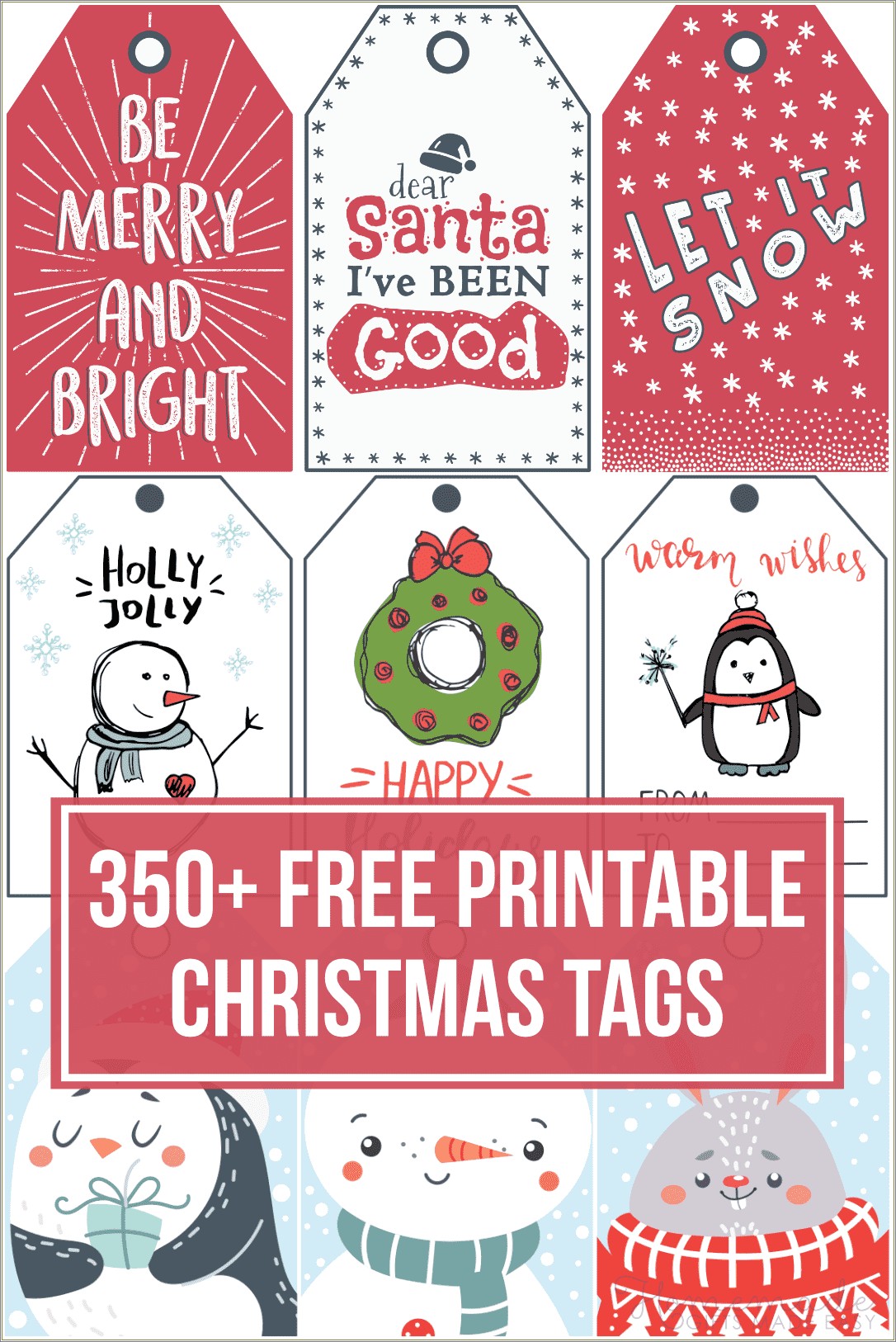 Free Printable Christmas Tic Tac Label Template