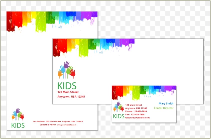 Free Printable Daycare Business Card Template