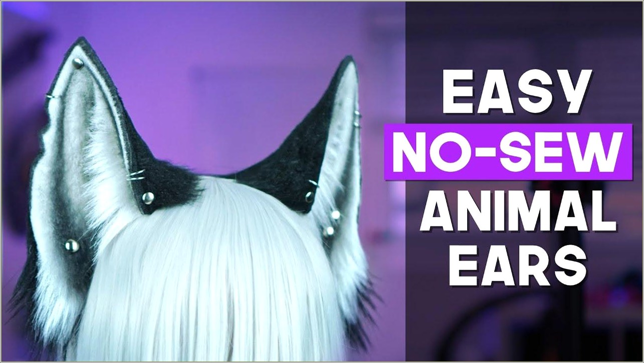 Free Printable Donkey Ears Headband Template