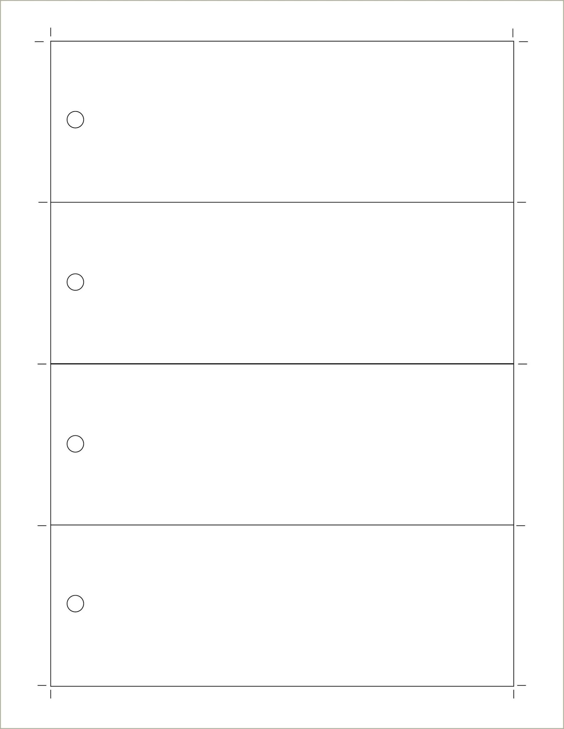 Free Printable Double Sided Bookmark Templates