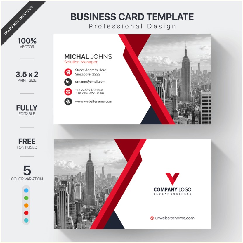 Free Printable Downloadable Business Card Templates