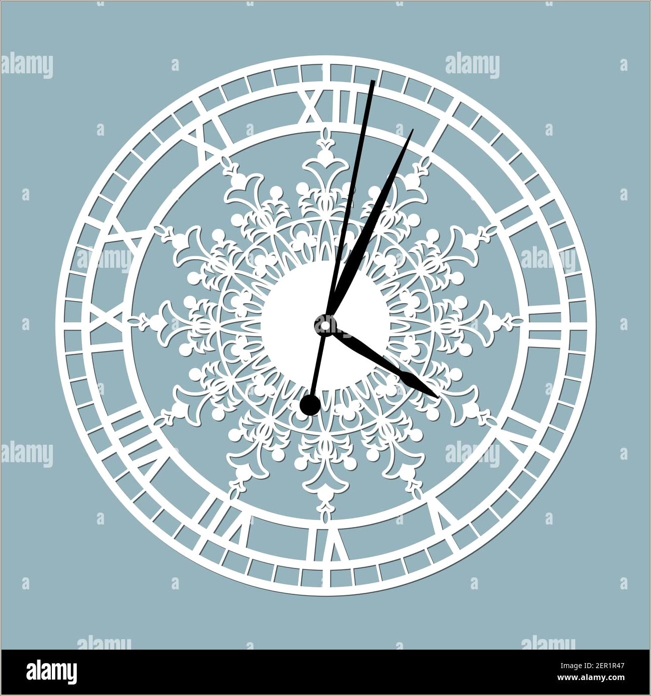 Free Printable Flower Clock Template For Interactive Notebook