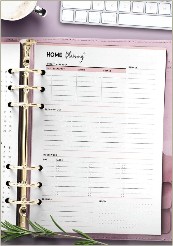 Free Printable Home Planning Templates Cut Outs
