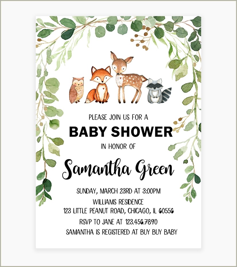 Free Printable Minnie Mouse Baby Shower Invitation Templates