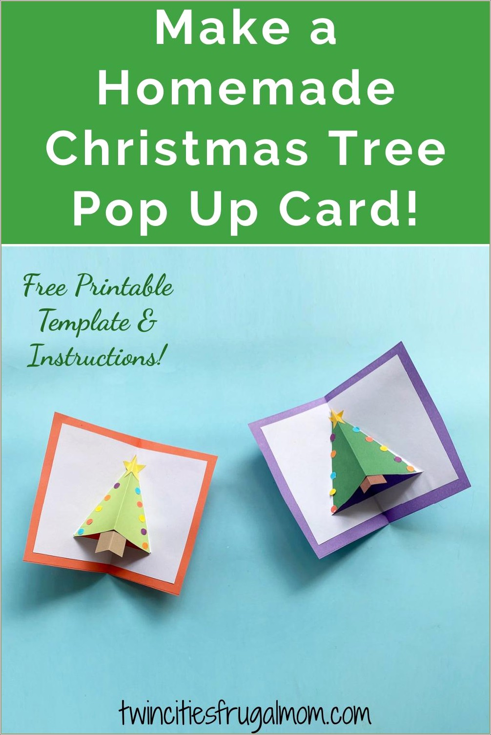 Free Printable Pop Up Christmas Card Templates