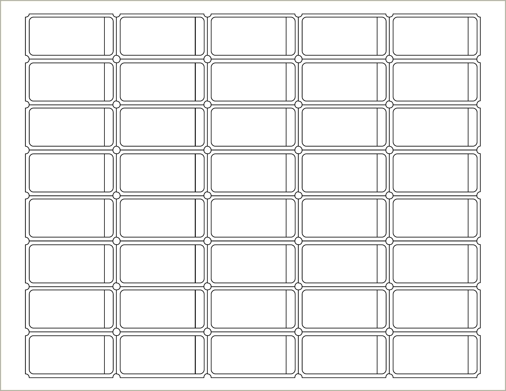Free Printable Raffle Ticket Template With Numbers