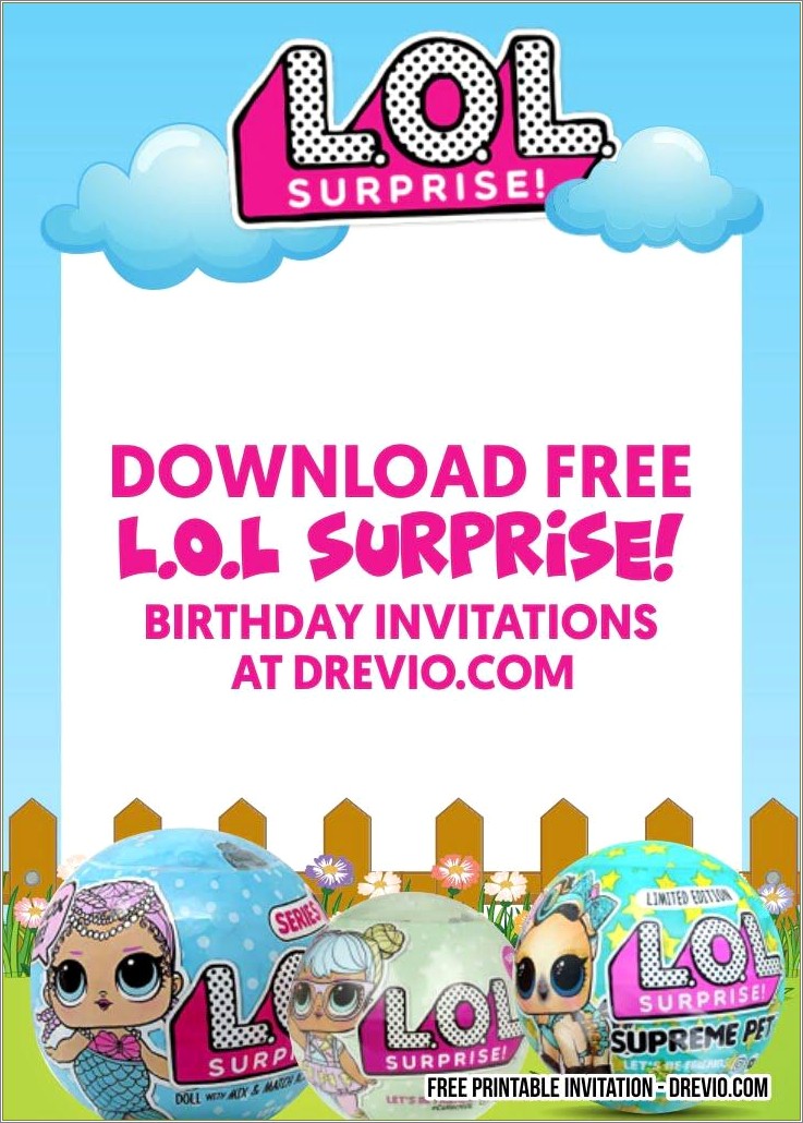 Free Printable Surprise Birthday Party Invitation Templates