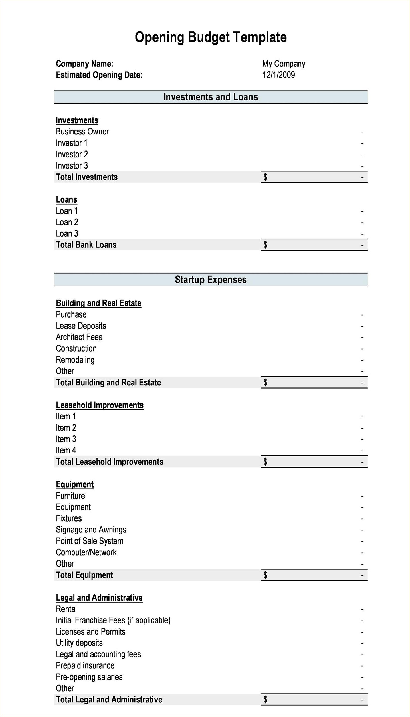 Free Printable Templates For Home Improvement Business