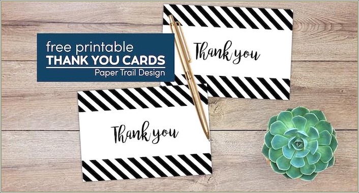Free Printable Thank You Cards Template Evite