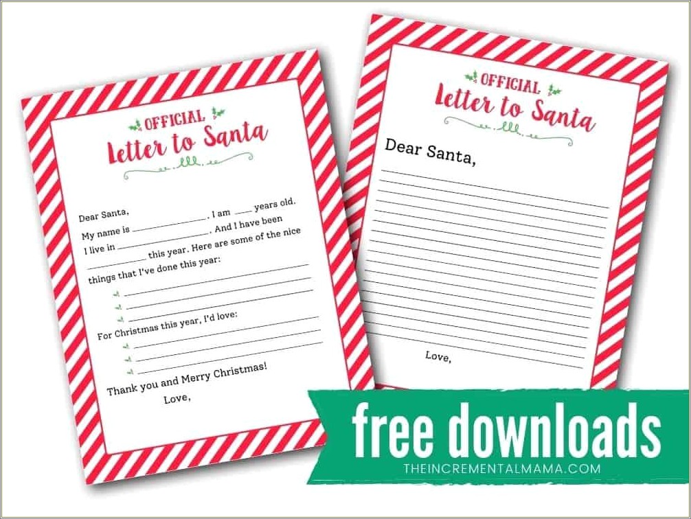 Free Printable Thank You Letter Template For Kids