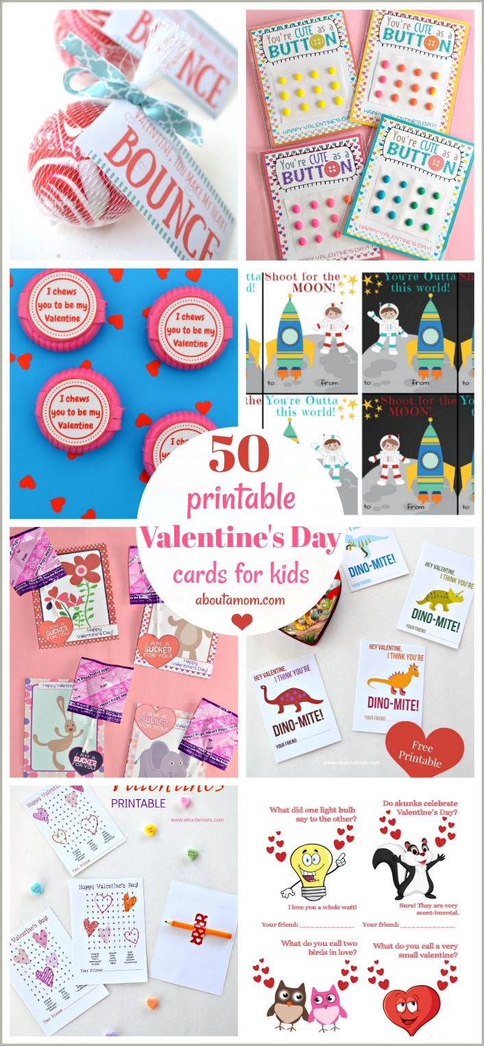 Free Printable Valentine's Day Classroom Templates