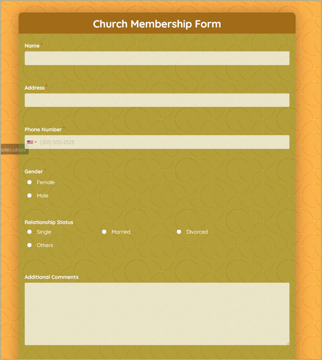 Free Purchase Requisition Form Template For Church