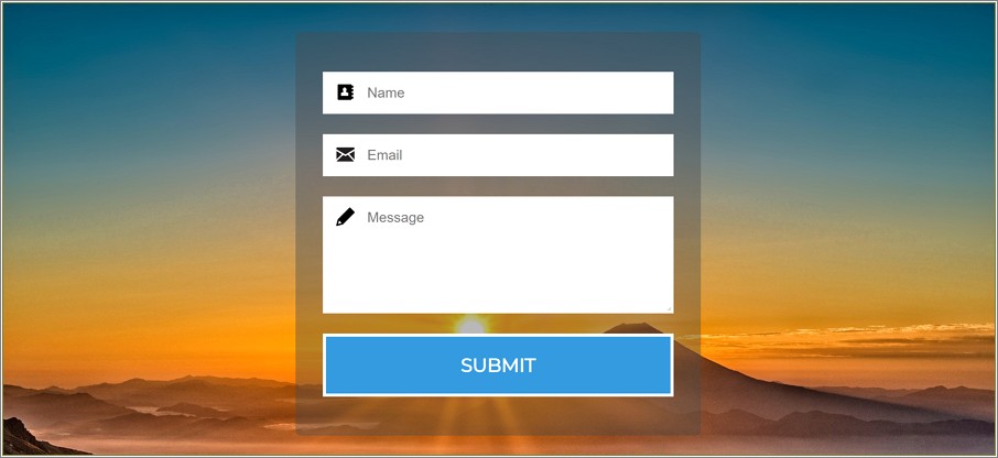 Free Responsive Html Email Template Contact Form Submission