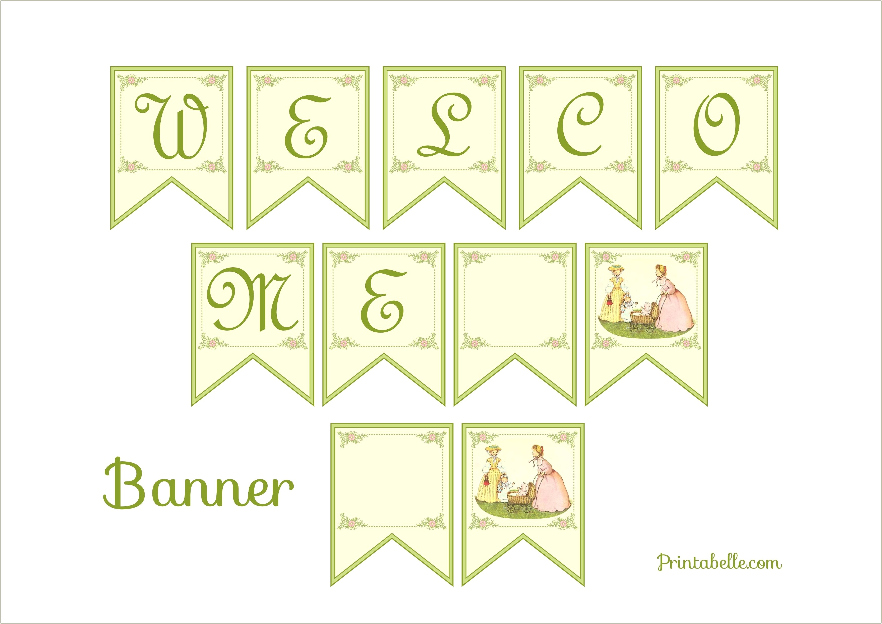 Free Rustic Yellow Baby Shower Sticker Templates