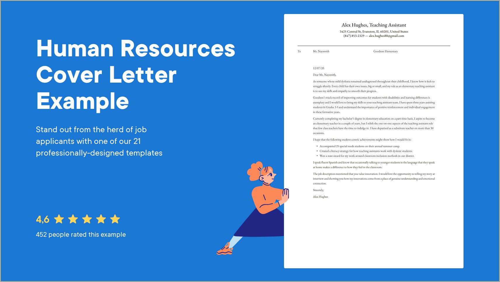 Free Sample Cover Letter Templates For Human Resources