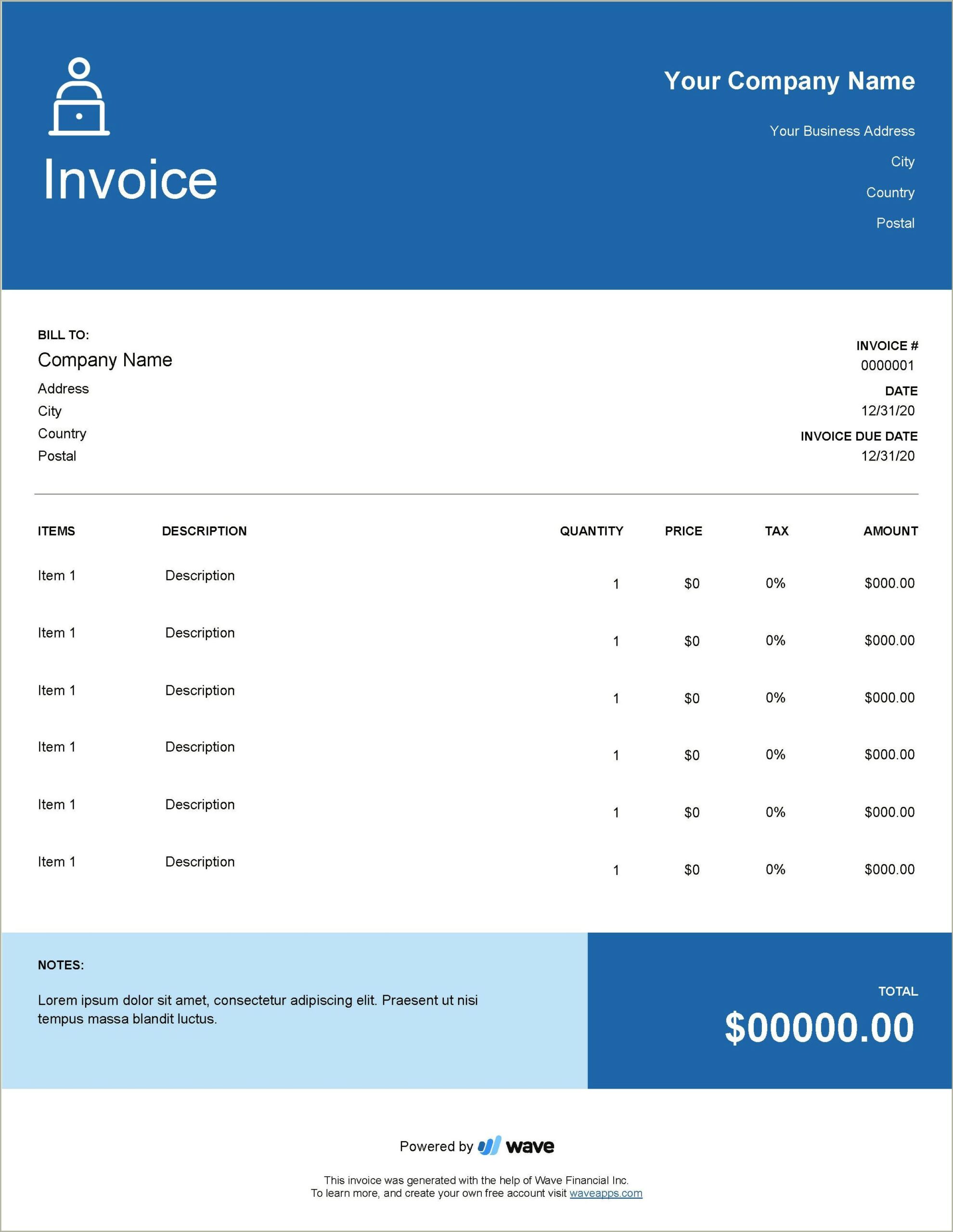 Free Sample Invoice Template For Educational Contracts