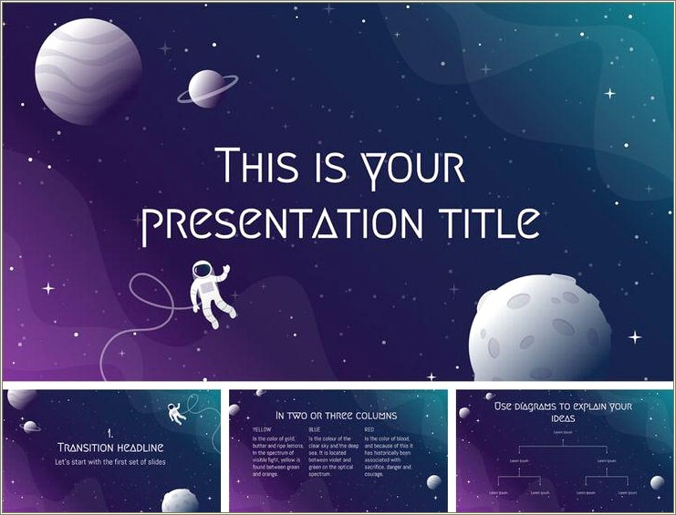 Free Scientific Powerpoint Template With 3d Bubbles
