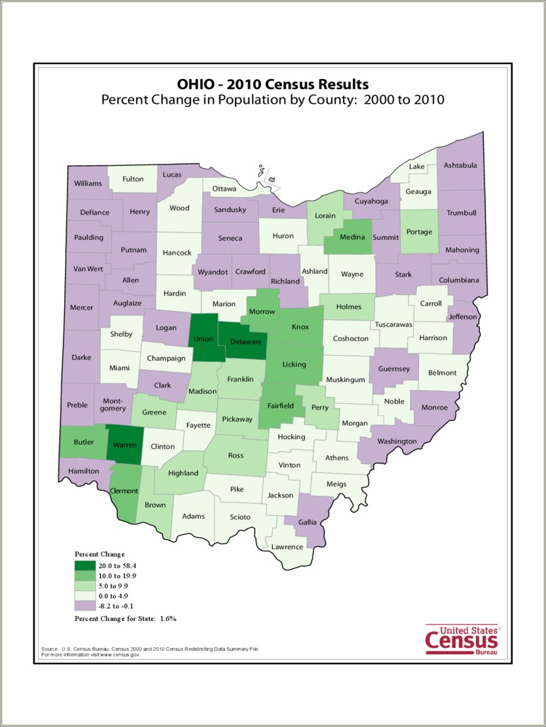 Free State Of Ohio Oaasfep Regional Map Template