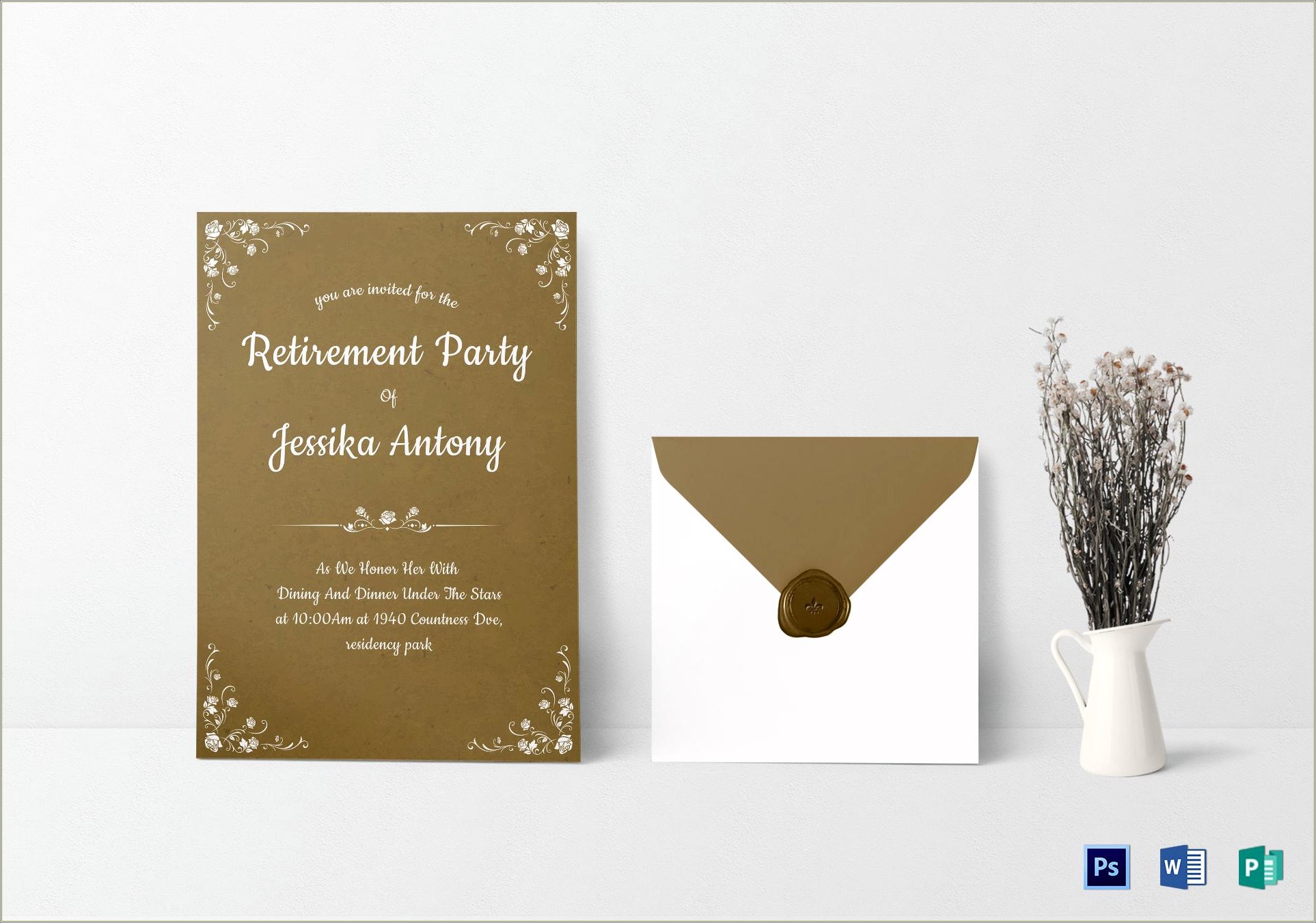 Free Teacher Retirement Party Invitation Templates For Word