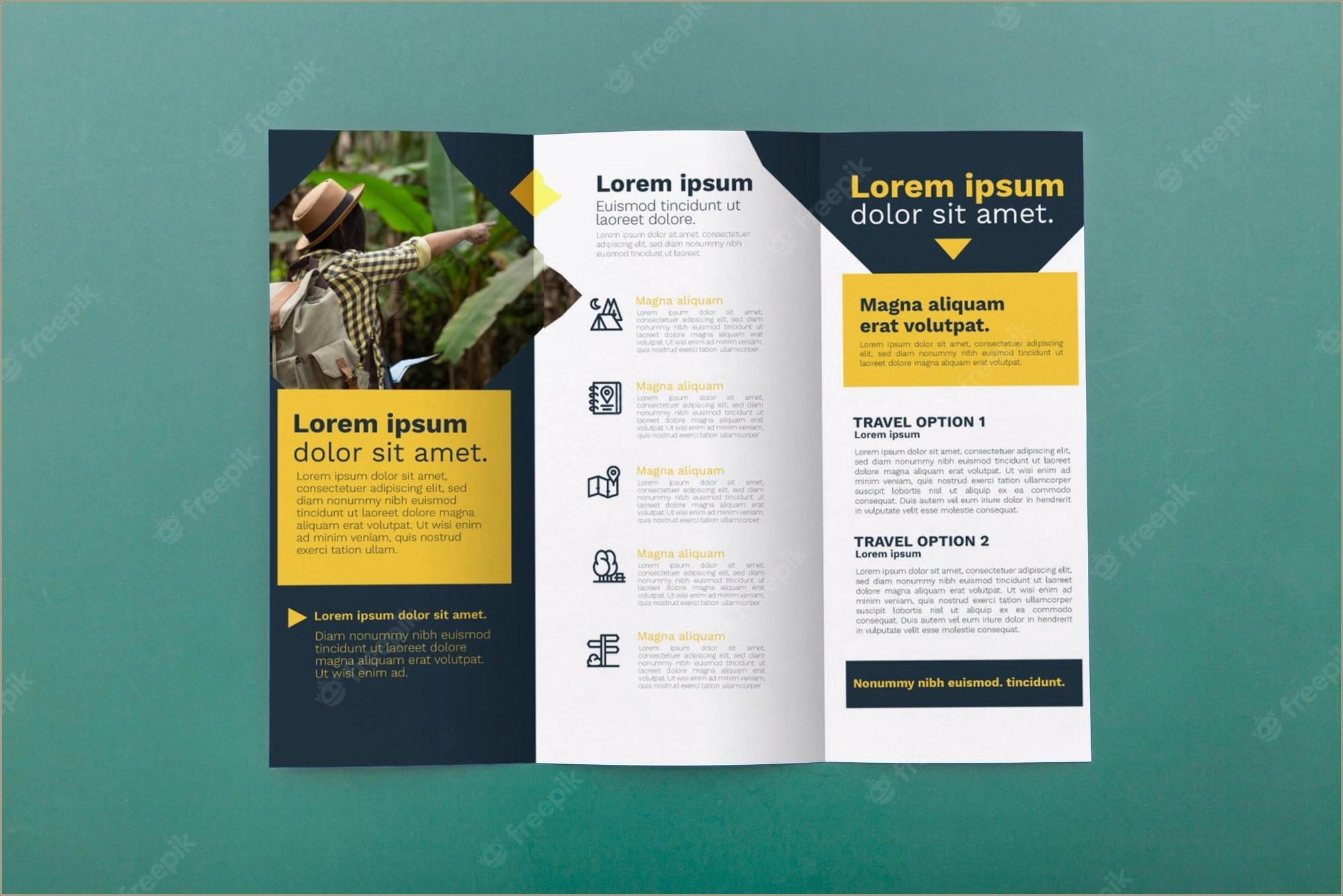Free Template For A Brochure Tri Fold